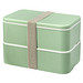 MIYO Renew Doppel-Lunchbox, seaglass green