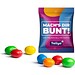 M&M's Peanuts im Werbetütchen, 10 g, Folie transparent, inkl. Druck