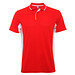 Montmelo Sport Poloshirt Unisex, rot / weiß, S