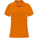 Monzha Sport Poloshirt für Damen, Fluor Orange, 2XL