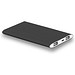NOBEL. Powerbank 7'200 mAh aus Recyceltes Aluminium (100 % rAL), Schwarz