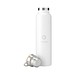 Nordvik RCS Recycled Steel 750 ml Trinkflasche, weiß
