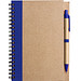 Notizbuch Recycling mit Kugelschreiber, blau