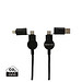 Oakland RCS rKunststoff 1,2m 6-in-1 Fast-Charging 45W Kabel, schwarz