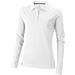 ELEVATE Damen Langarm Poloshirt Oakville, weiß, M