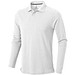ELEVATE Herren Langarm Poloshirt Oakville, weiß, M