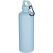 Oregon 750 ml einfarbige RS-zertifizierte Wasserflasche aus recyceltem Kunststoff mit Karabinerhaken, wolkenblau
