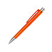 burger swiss pen® Kugelschreiber Delta-Frosted, blaue Mine, orange-gefrostet