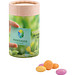 Papierdose Eco Midi, mentos® Kaudragees Fruit, inkl. Druck