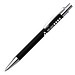 PENKO® Voll-Metall-Kugelschreiber LIPSI Soft, Schwarz