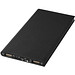 Plate Aluminium-Powerbank, 8.000 mAh, schwarz