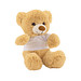 Plüsch-Bär ALEXANDER mit weißem T-Shirt (separat gepackt),braun, weiß