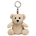 Plüsch Schlüsselanhänger Bär, beige