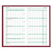 Pocketdata 2022, Leporello, bordeaux Pocketdata 2022, Leporello, bordeaux