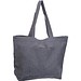 Polyester Kordshopper LIDIA, silbergrau