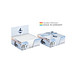 Geiger-Notes Haftnotiz Pop-Up-Box White 72 x 72, 250 Blatt, inkl. Druck auf Box