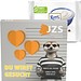 Präsentbox Premium , 3D-Herz, Ritter SPORT Joghurt Schokolade, inkl. Druck