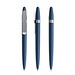 prodir DS5 Soft Touch TSR Twist Kugelschreiber, Sodalite Blue-Silver satin finish