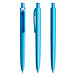 prodir® Druckkugelschreiber DS8 PMM Push, blaue Mine, cyanblau