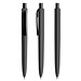 prodir® Druckkugelschreiber DS8 Soft Touch PRR Push, blaue Mine, schwarz