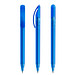 prodir® Drehkugelschreiber DS3 TFF, blaue Mine, mittelblau/gefrostet