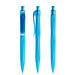 prodir® Druckkugelschreiber QS20 Soft Touch PRT Push, blaue Mine, cyanblau