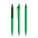prodir QS50 PMT Push Kugelschreiber, Bright Green-Silver chrome finish