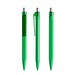 prodir QS50 PMT Push Kugelschreiber, Bright Green-Silver satin finish