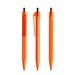 prodir QS50 PMT Push Kugelschreiber, Orange-Silver chrome finish
