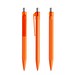 prodir QS50 PMT Push Kugelschreiber, Orange-Silver satin finish