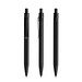 prodir QS50 Soft Touch PRS Push Kugelschreiber, Black-Black