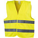 Professionelle Warnweste, gelb