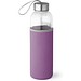 RAISE. Glas und Edelstahl Sportflasche 520 mL, Violett