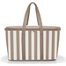 reisenthel® Kühltasche coolerbag, summerstripes coffee