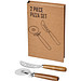 Reze 2-teiliges Pizzaset, natur Reze 2-teiliges Pizzaset, natur