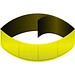 RFX™ 43,5 cm reflektierendes PVC Band, neongelb