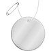 RFX™ H-16 Reflektierender, mittelgroßer, runder Anhänger, weiss