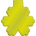 RFX™ M-10 Reflektierender TPU-Magnet Schneeflocke, neongelb