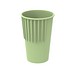 Riffel-Becher ToGo, 300 ml, geselliges grün