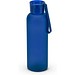 RIO rPET. Trinkflasche (600ml) aus recyceltem PET (100 % rPET) mit matter Oberfläche, Blau