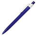 RITTER PEN Druckkugelschreiber Insider, blaue Mine, transparent, blau/weiß