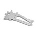 ROMINOX® Key Tool, Lion - 22 Funktionen, silber