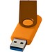 Rotate USB-Stick 3.0 aus Metall, orange, 64GB