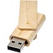 Rotate USB Stick aus Holz, hellbraun, 8GB