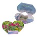 Samen-Stick, Herz, Wildblumenmischung, 2-seit. Druck