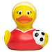 Schnabels® Bade-Ente Fußballerin, bunt
