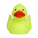Schnabels® Bade-Ente mit fluoreszierendem Nachleucht-Effekt, gelb/orange
