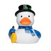 Schnabels® Bade-Ente Schneemann, weiß