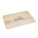Schneidbrett Woody Rechteck, 30 x 20 cm, mittel, natur