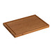 Schneidebrett aus Bambus, braun